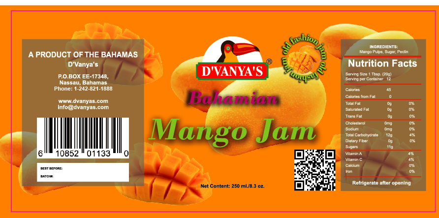 D'vanya's Mango Jam