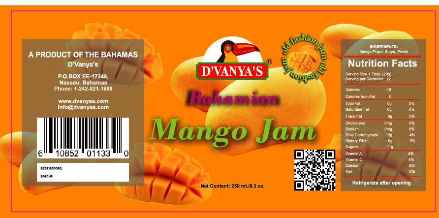 D'vanya's - Mango Jam